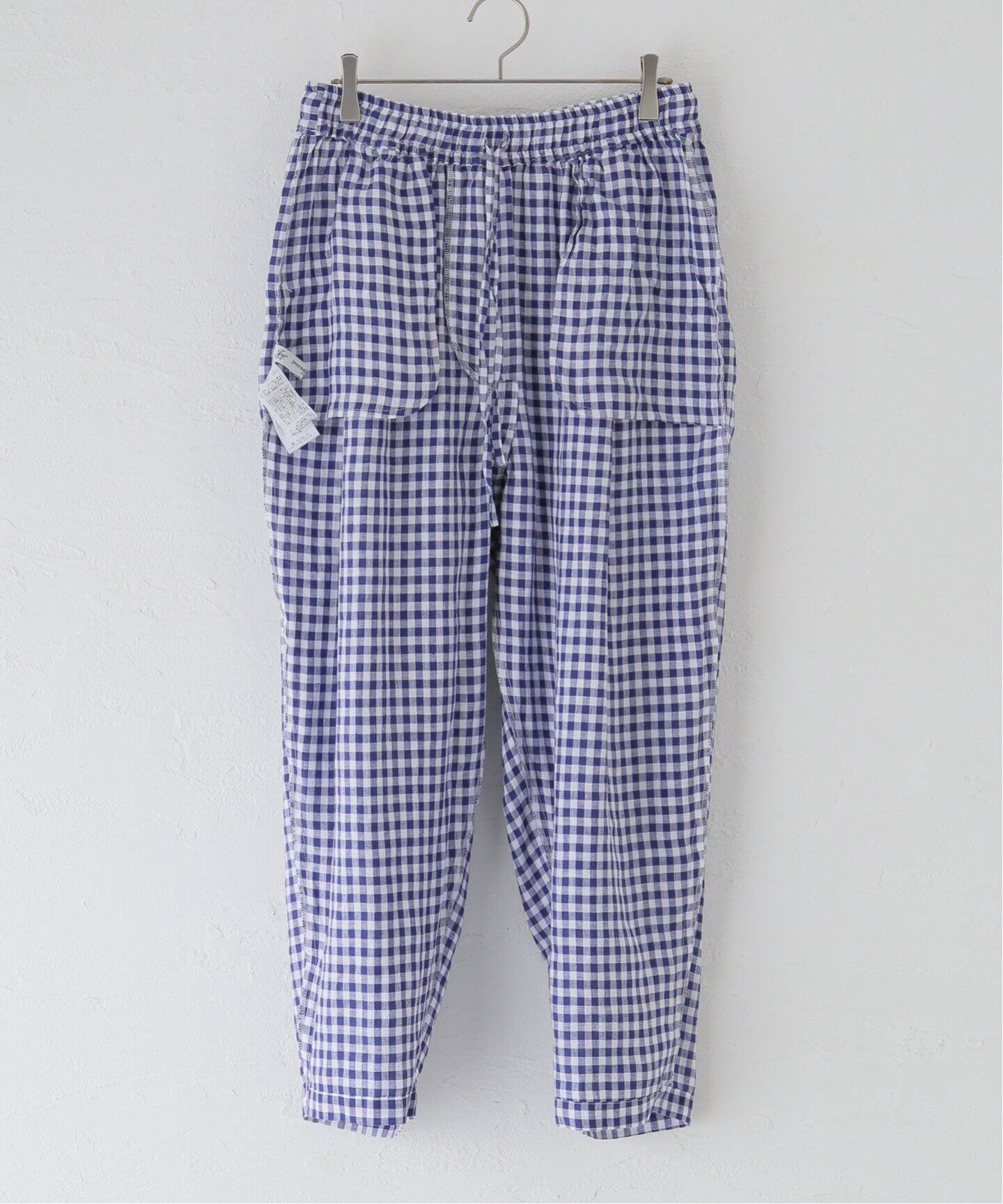 リネンギンガム イージータックパンツ（その他パンツ）｜journal  