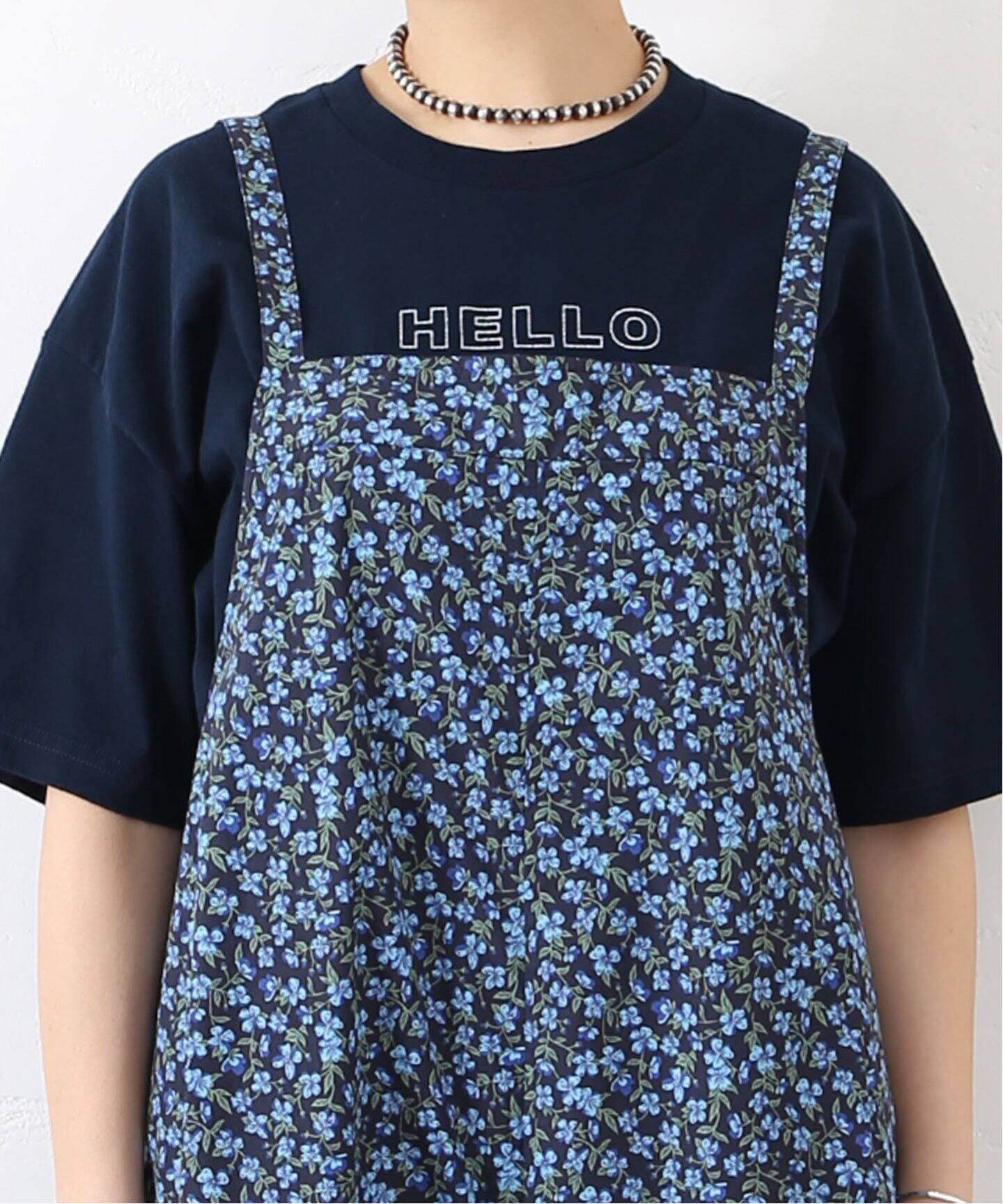 リバティフラワー サロペット（サロペット／オーバーオール 