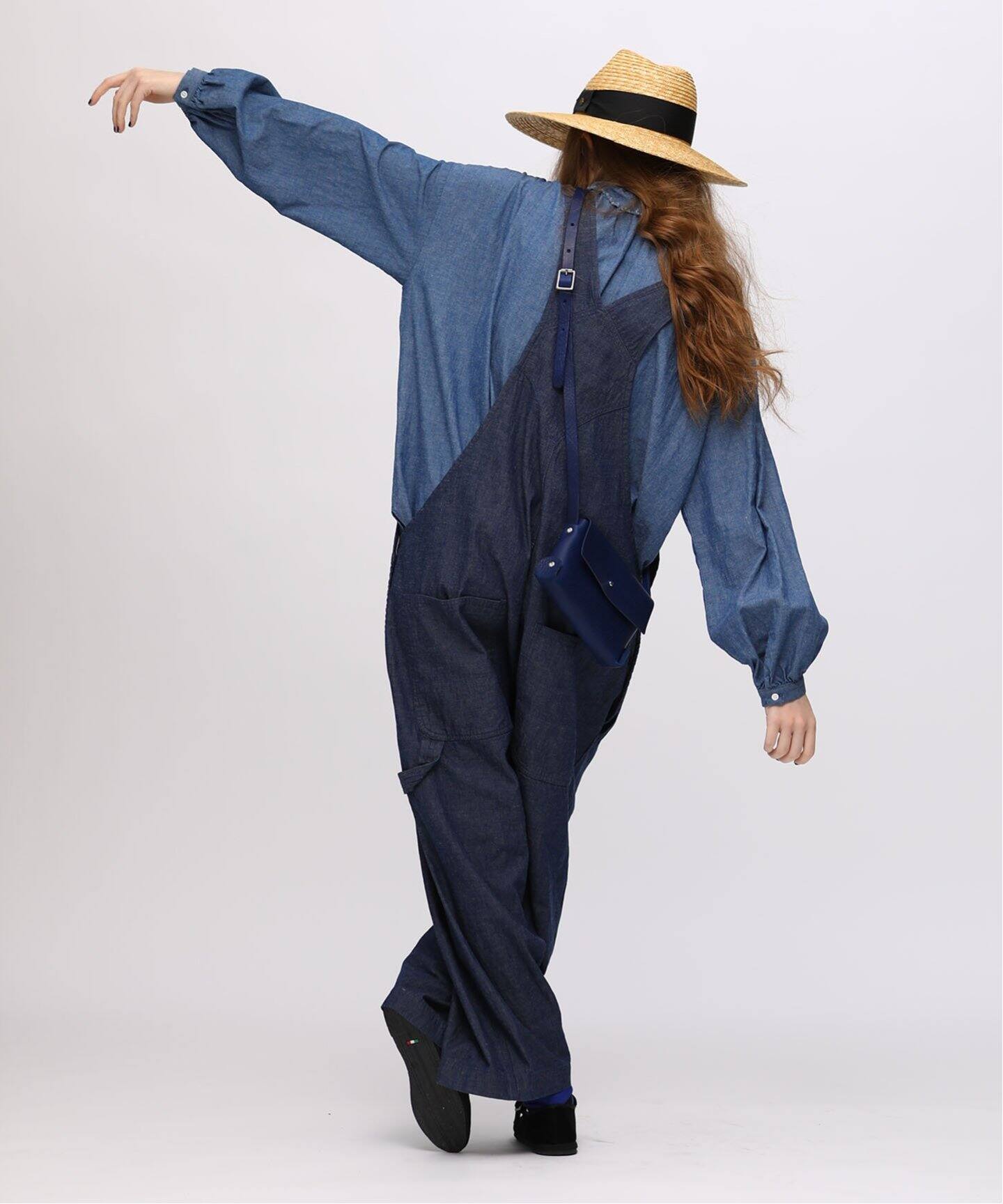 CLシャンブレーオーバーオール（サロペット／オーバーオール  