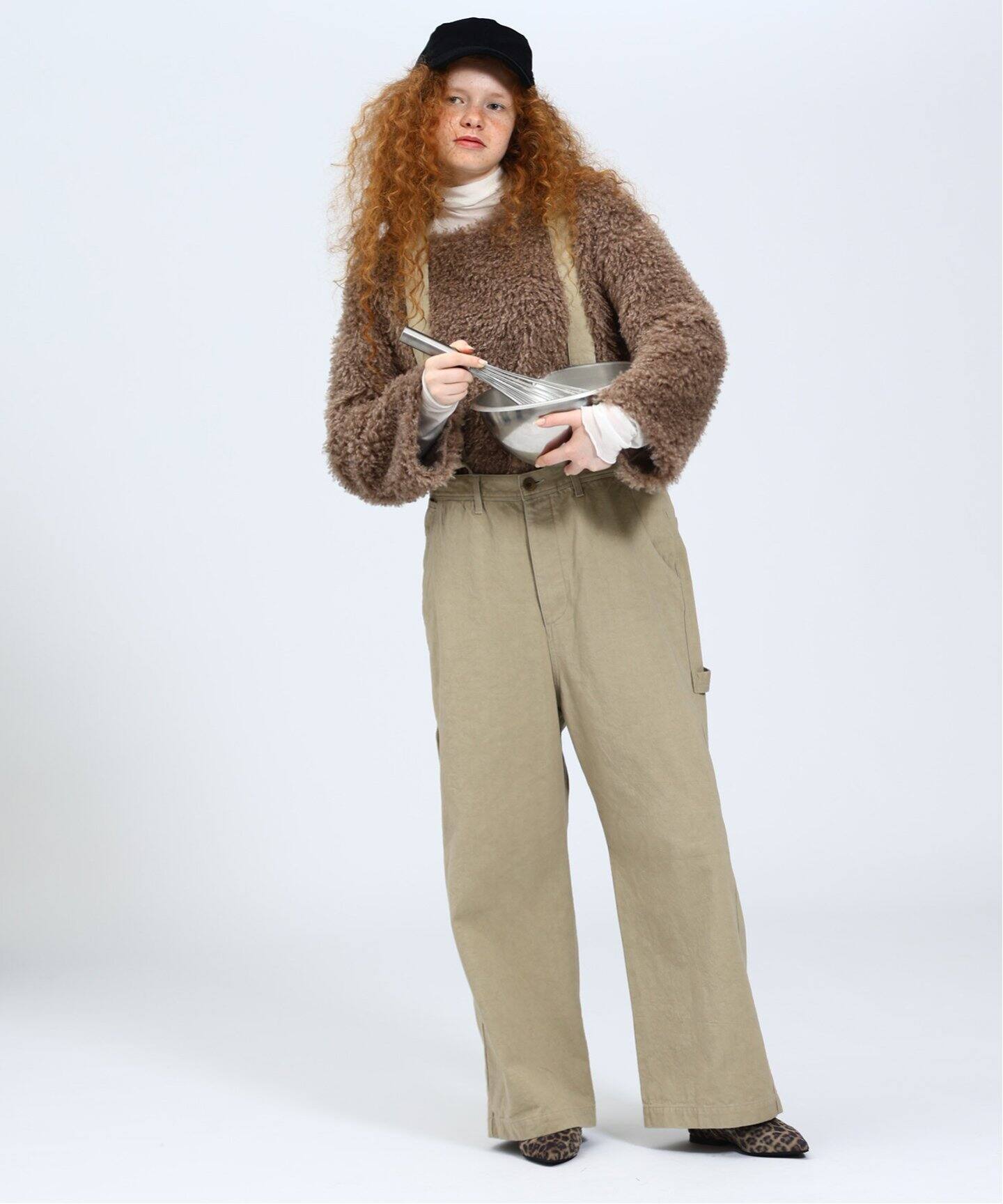 ツイルワッシャー ワークサスペンダーパンツ（サロペット  