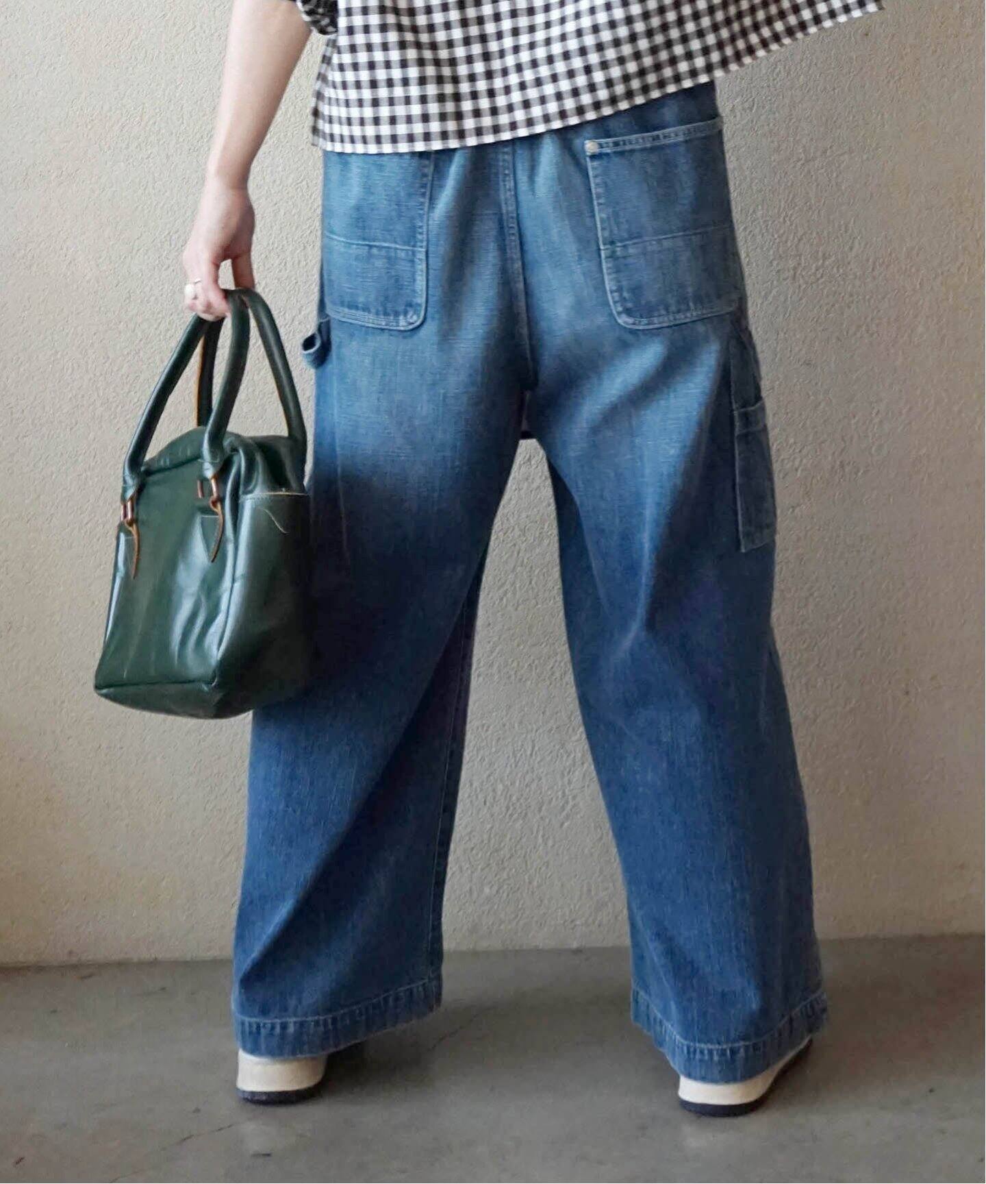 ジャーナルスタンダード ラックス12OZデニム タックペインターパンツ 