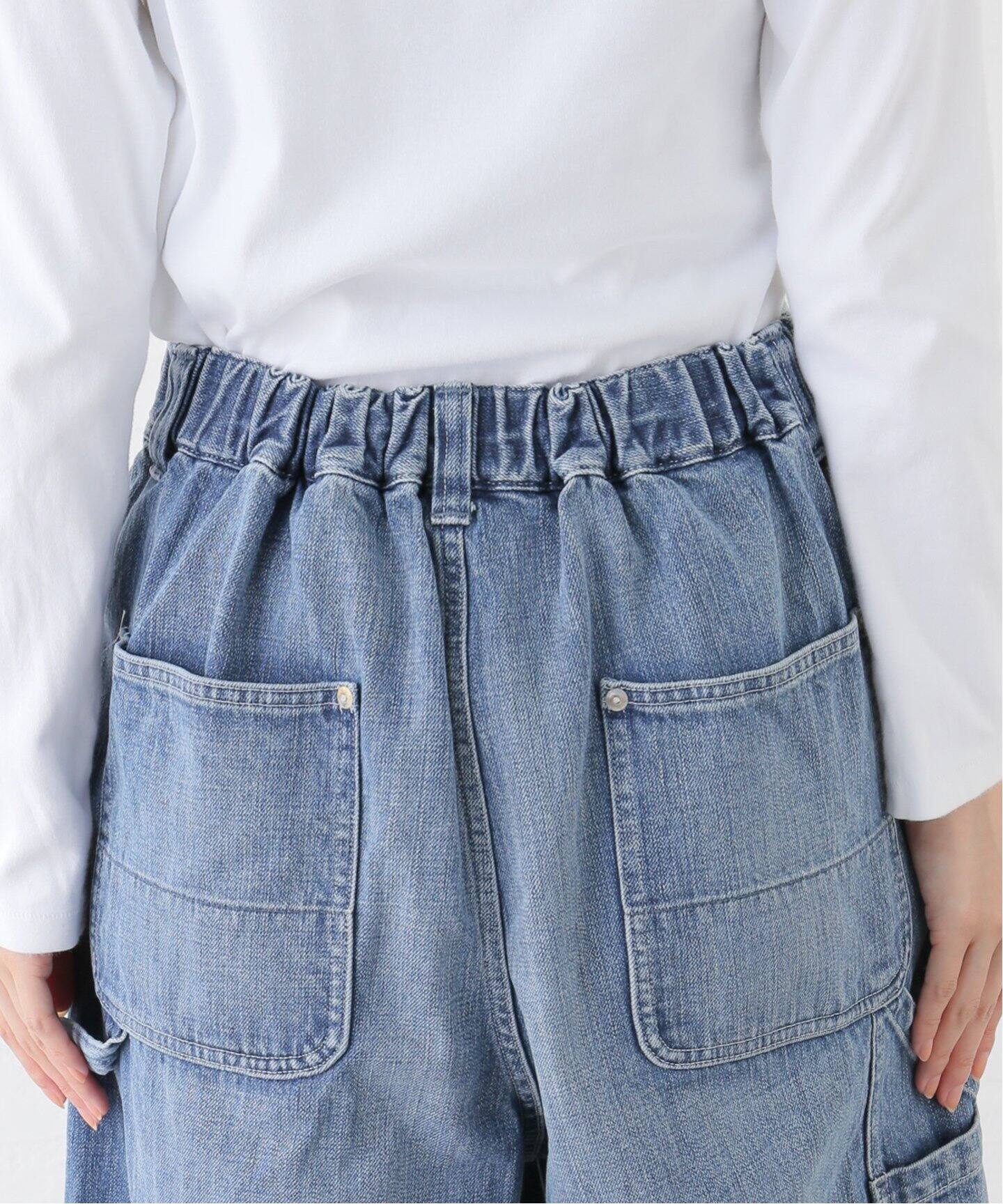12OZデニム タックペインターパンツ（デニムパンツ・ジーンズ 