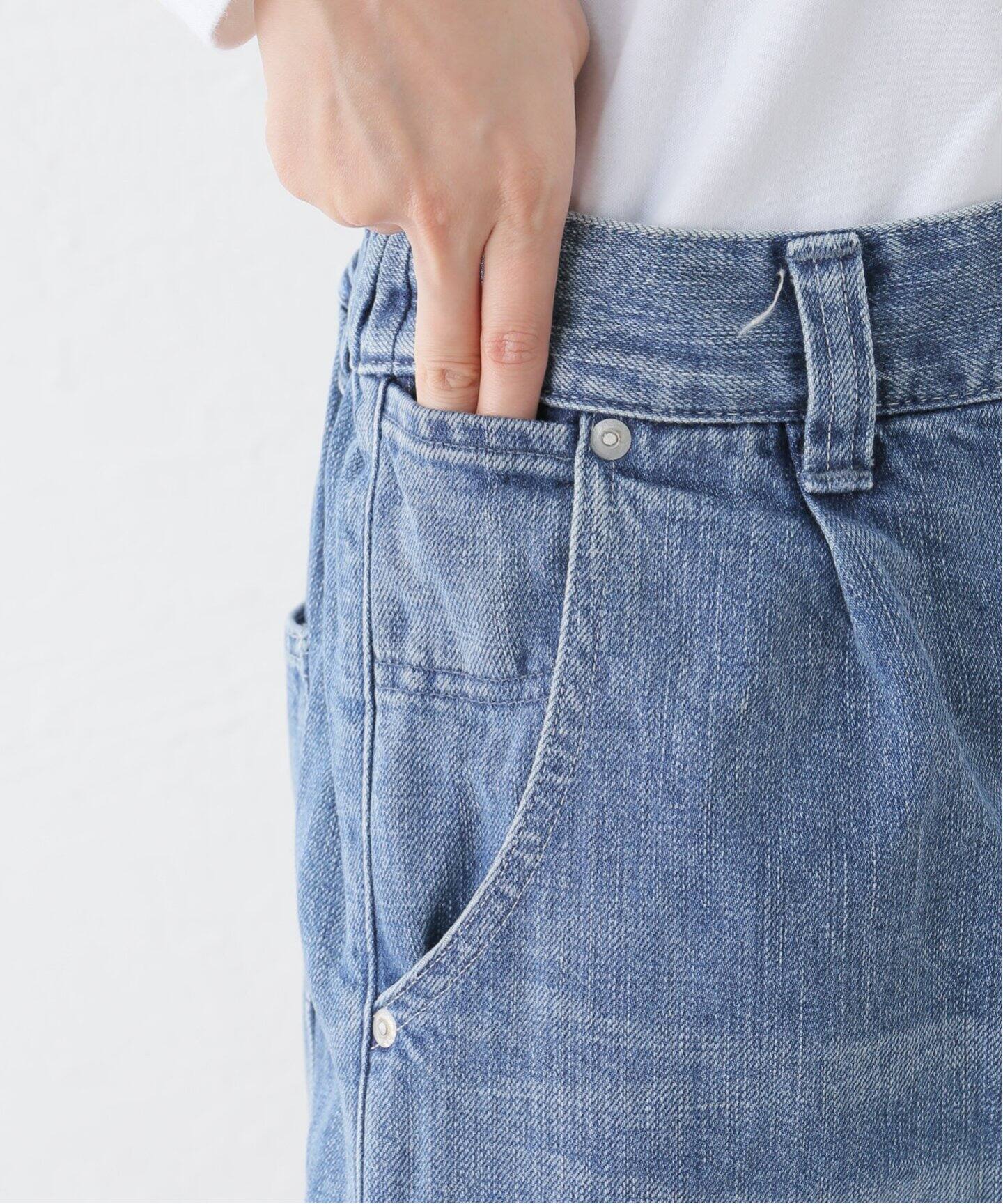 ジャーナルスタンダード ラックス12OZデニム タックペインターパンツ 