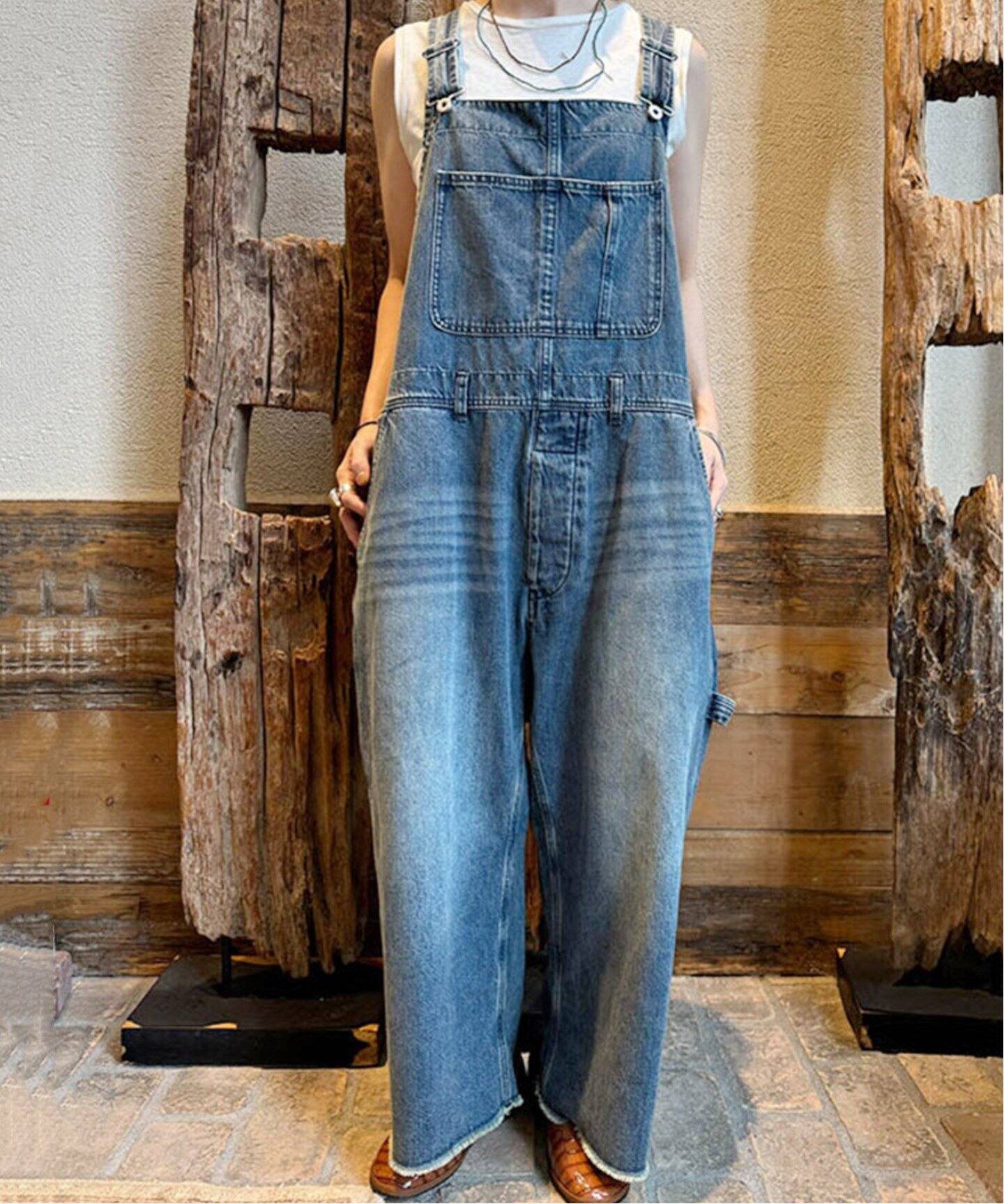 11OZデニム オーバーオール（サロペット／オーバーオール）｜journal  