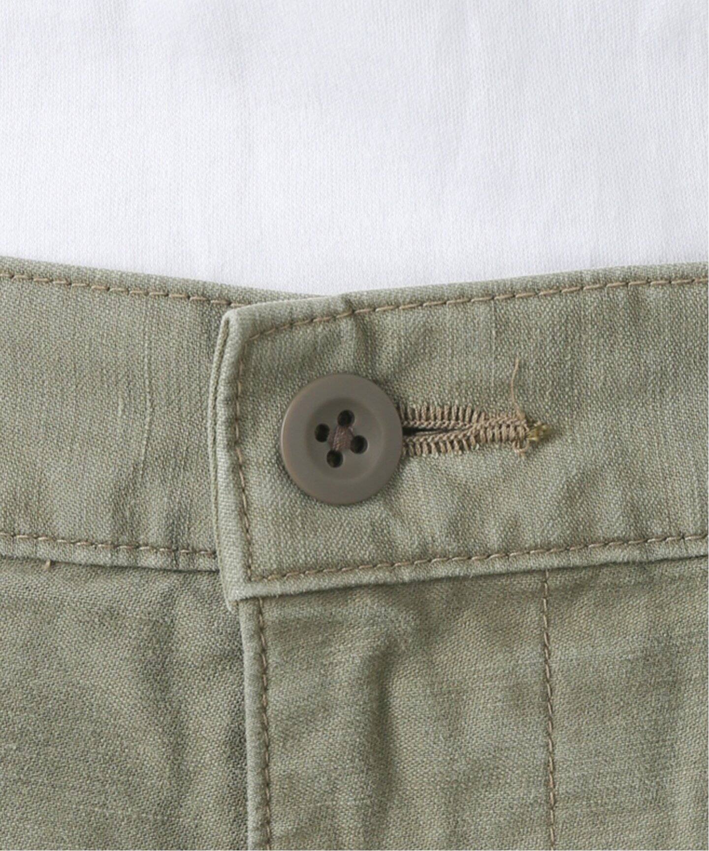 バックサテン ミリタリーパンツ（カーゴパンツ）｜journal standard