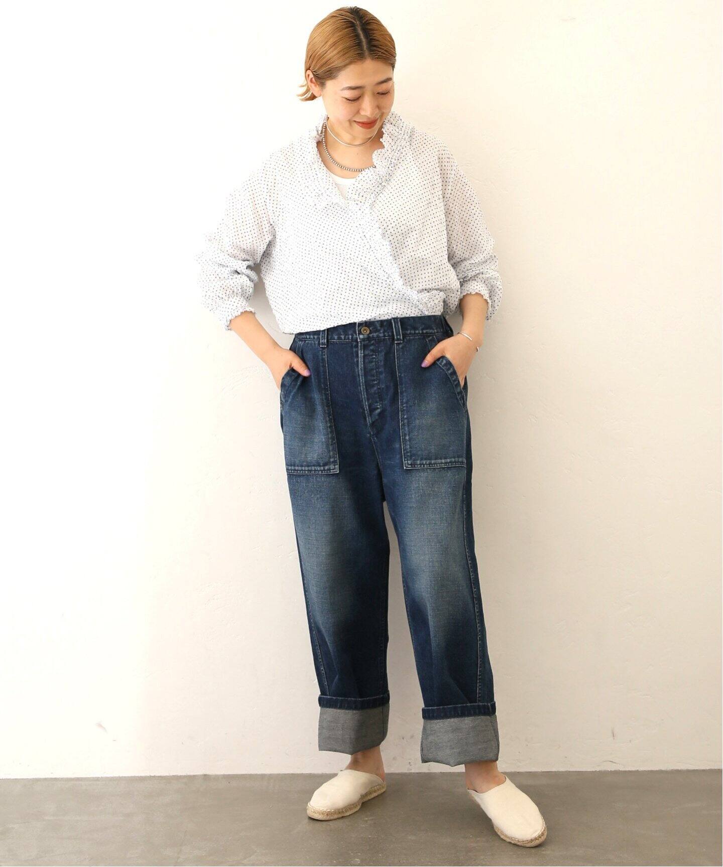12OZデニム ベイカーパンツ（デニムパンツ・ジーンズ）｜journal 