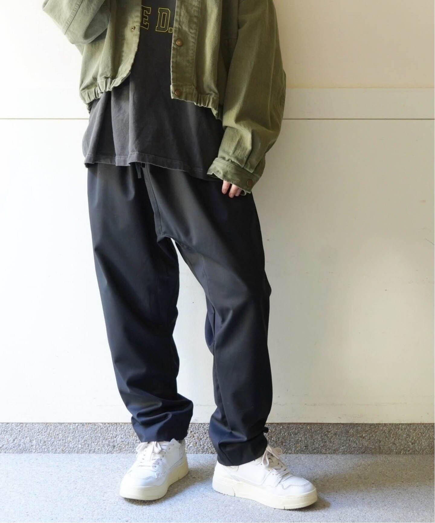 ウールポリサルエル easyパンツ（その他パンツ）｜journal standard  