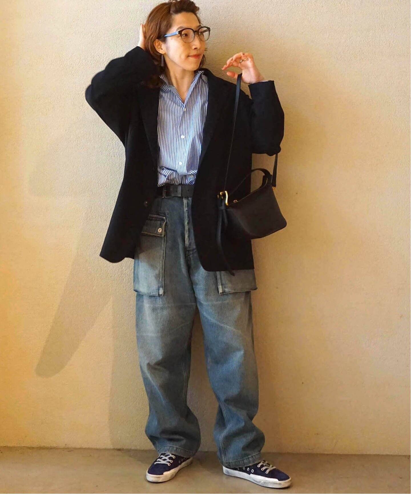 HERILL / ヘリル】 HL denim M44 Trousers/2（デニムパンツ・ジーンズ 