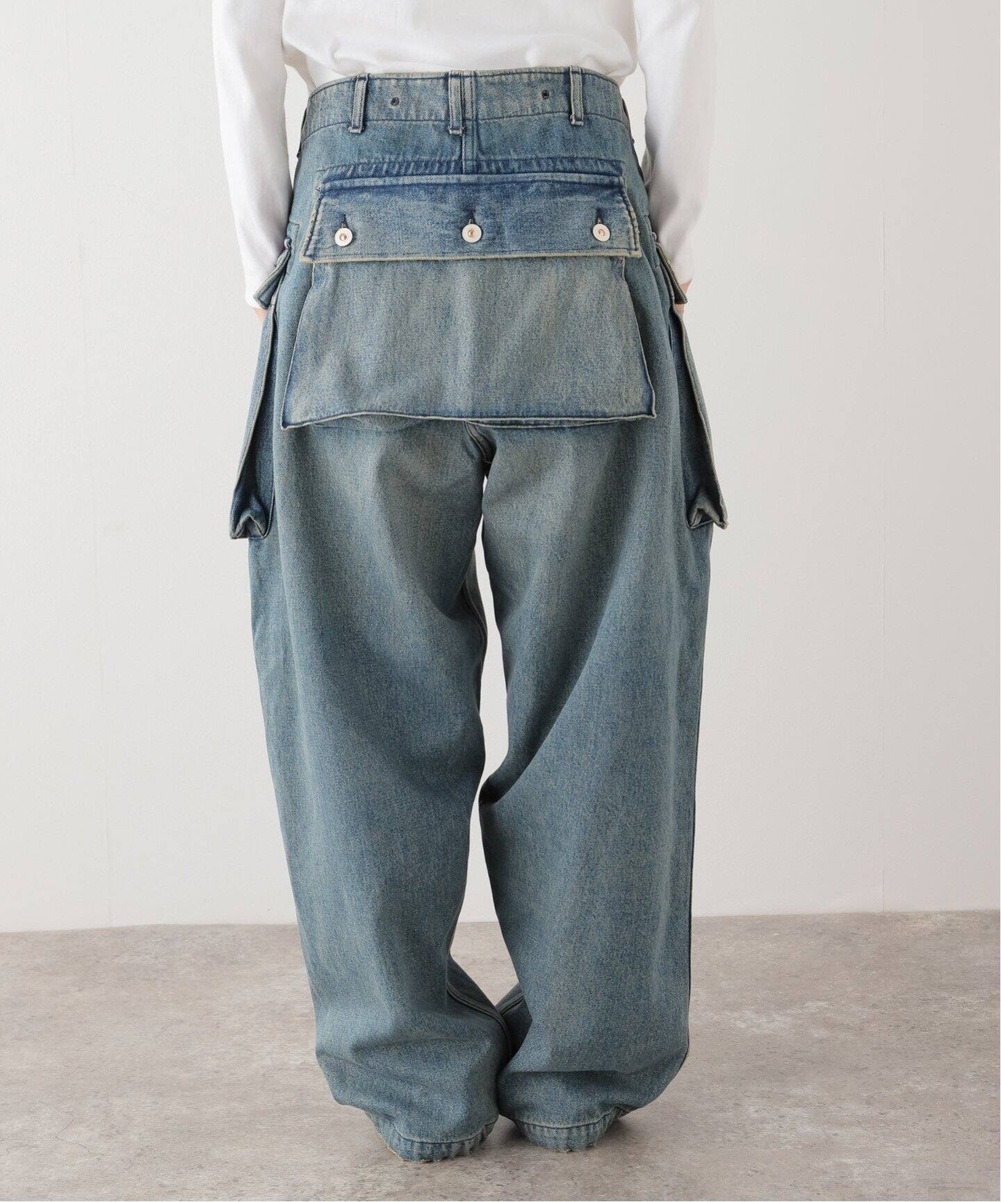 HERILL / ヘリル】 HL denim M44 Trousers/2（デニムパンツ・ジーンズ  