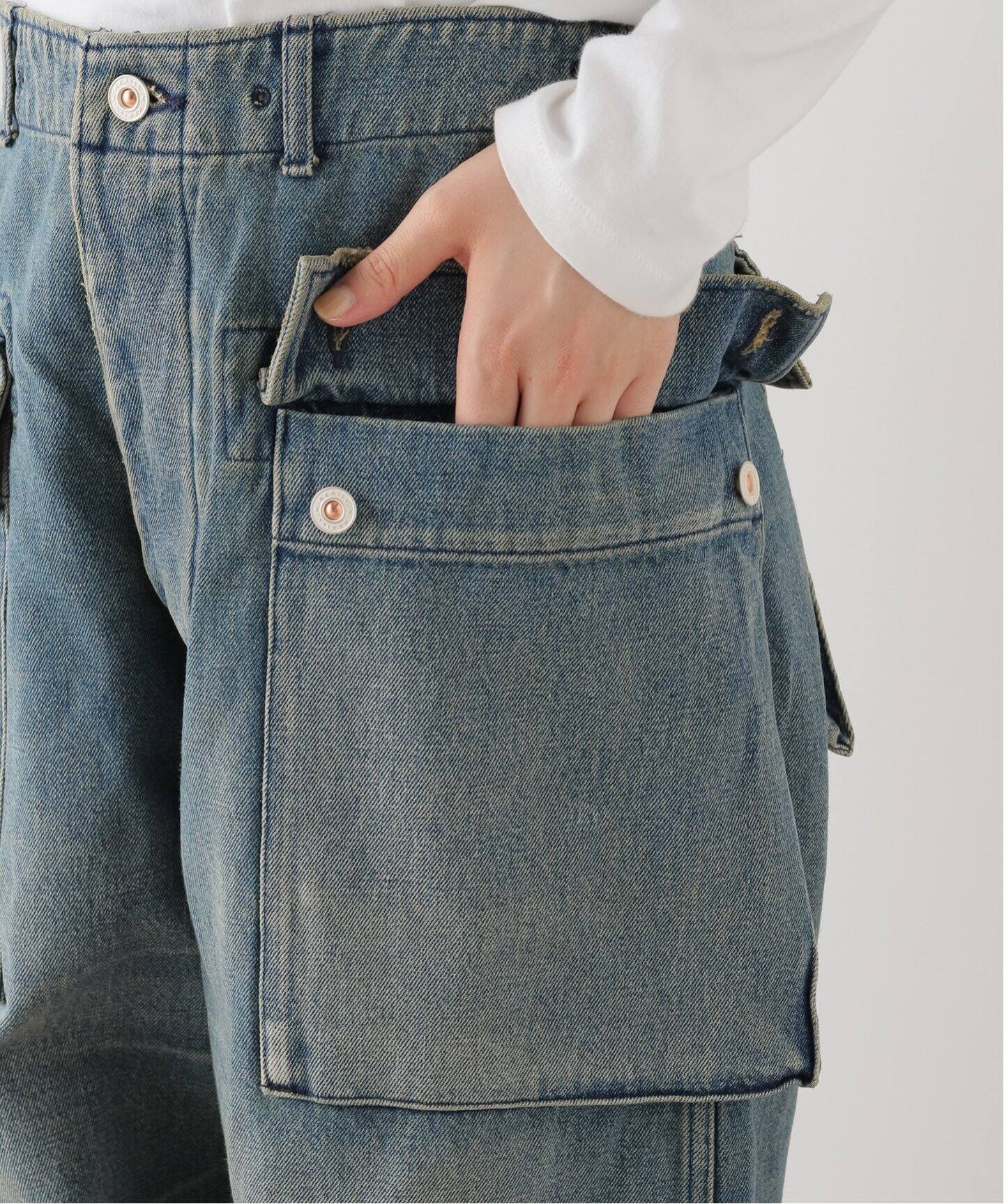 HERILL / ヘリル】 HL denim M44 Trousers/2（デニムパンツ・ジーンズ 
