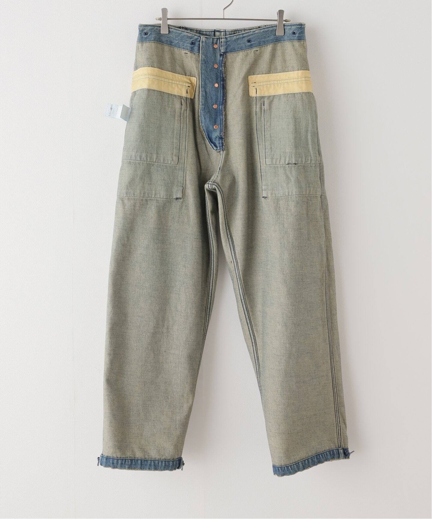 HERILL / ヘリル】 HL denim M44 Trousers/2（デニムパンツ・ジーンズ 