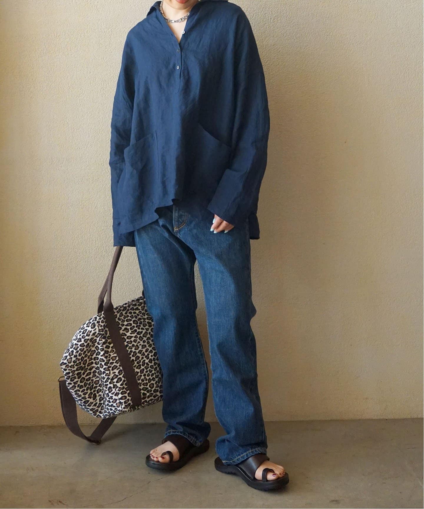 ES:S 】LONG DEPTH TAPERED 5P PANTS（デニムパンツ・ジーンズ