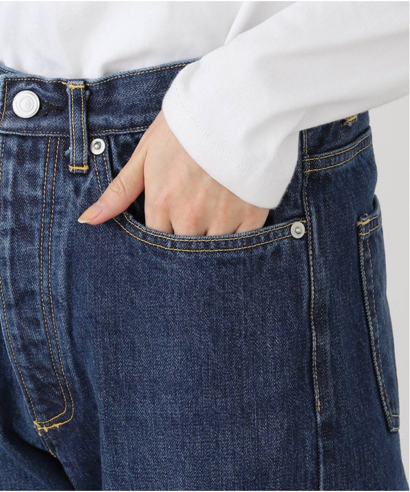 ES:S 】LONG DEPTH TAPERED 5P PANTS（デニムパンツ・ジーンズ