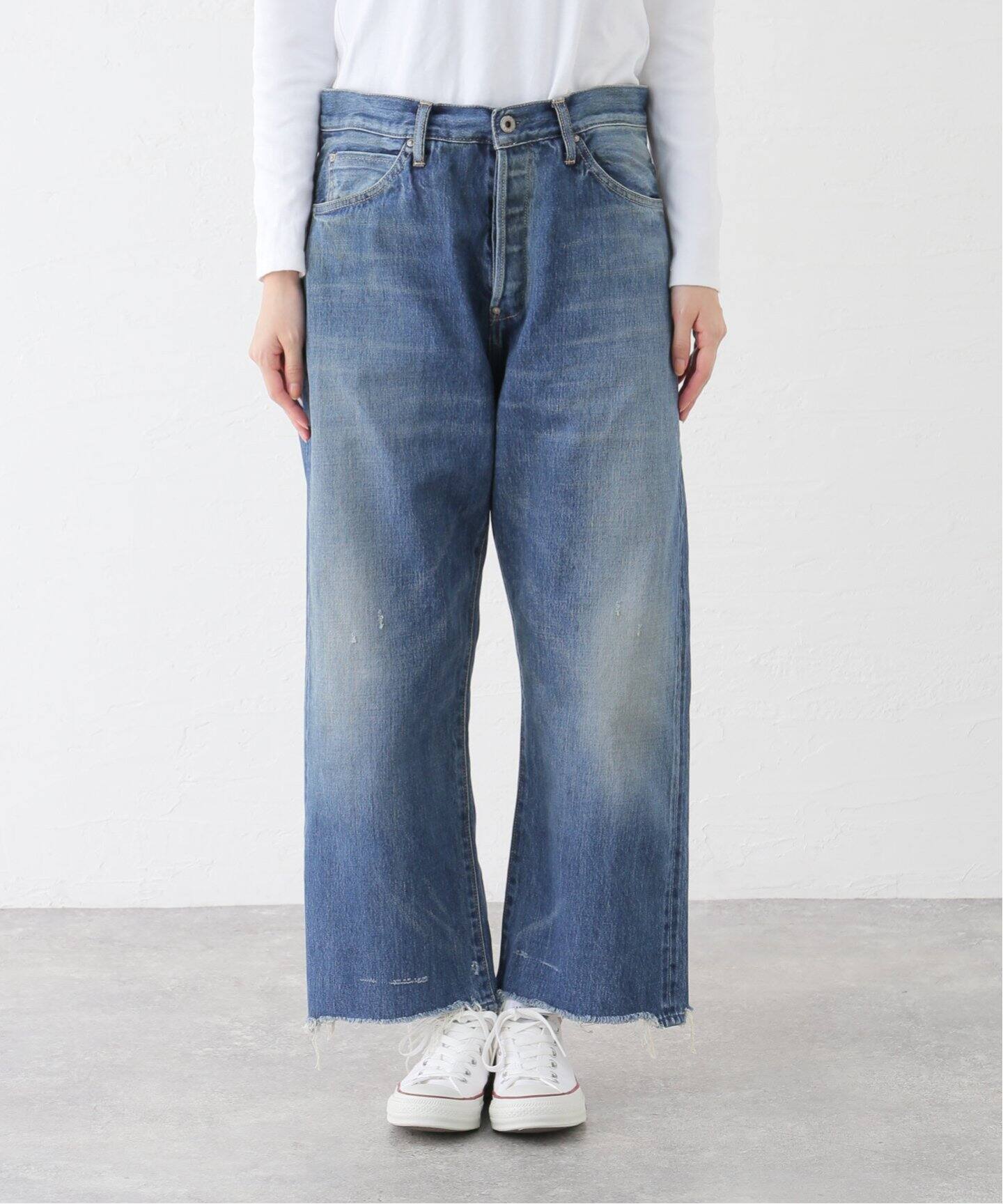 chimala/チマラ】SELVEDGE DENIM BAGGY CUT（デニムパンツ・ジーンズ 