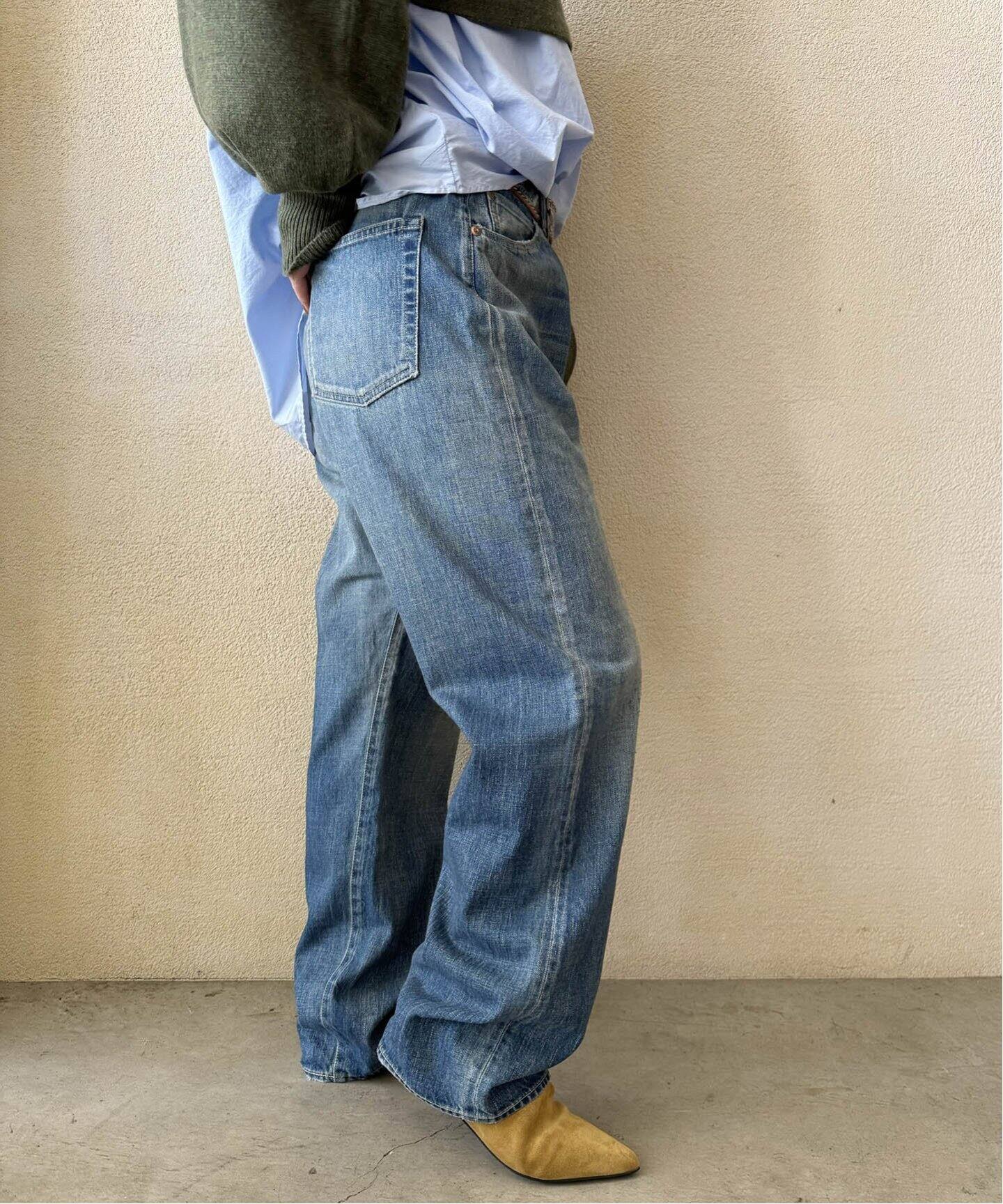 chimala/チマラ】SELVEDGE DENIM MONROE CUT（デニムパンツ・ジーンズ 