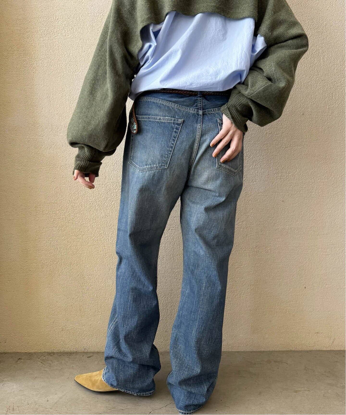 chimala/チマラ】SELVEDGE DENIM MONROE CUT（デニムパンツ・ジーンズ 