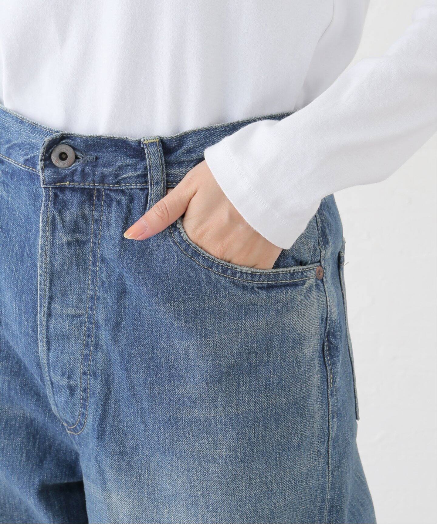 chimala/チマラ】SELVEDGE DENIM MONROE CUT（デニムパンツ・ジーンズ 