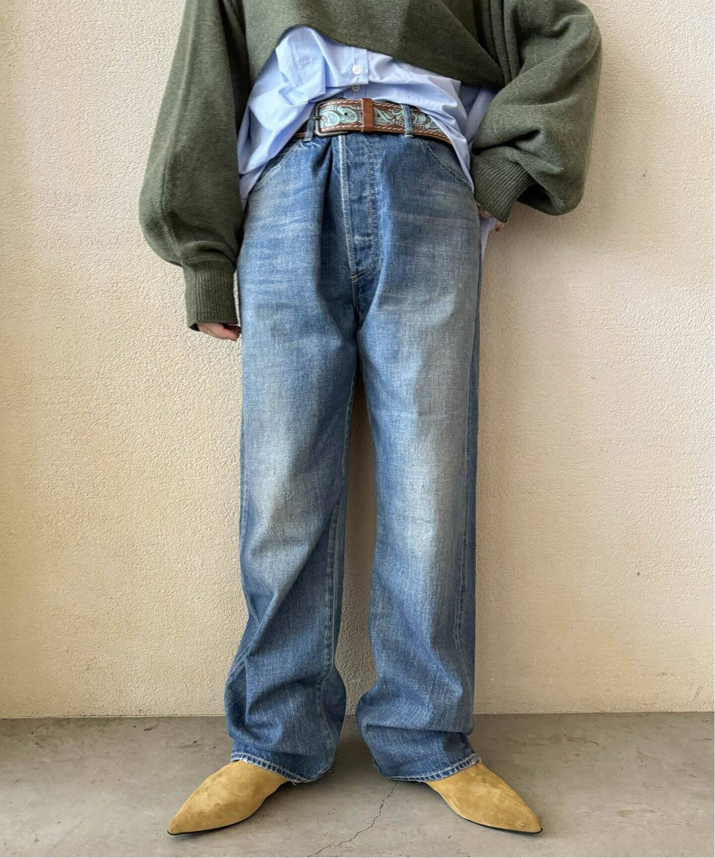 chimala/チマラ】SELVEDGE DENIM MONROE CUT（デニムパンツ・ジーンズ  