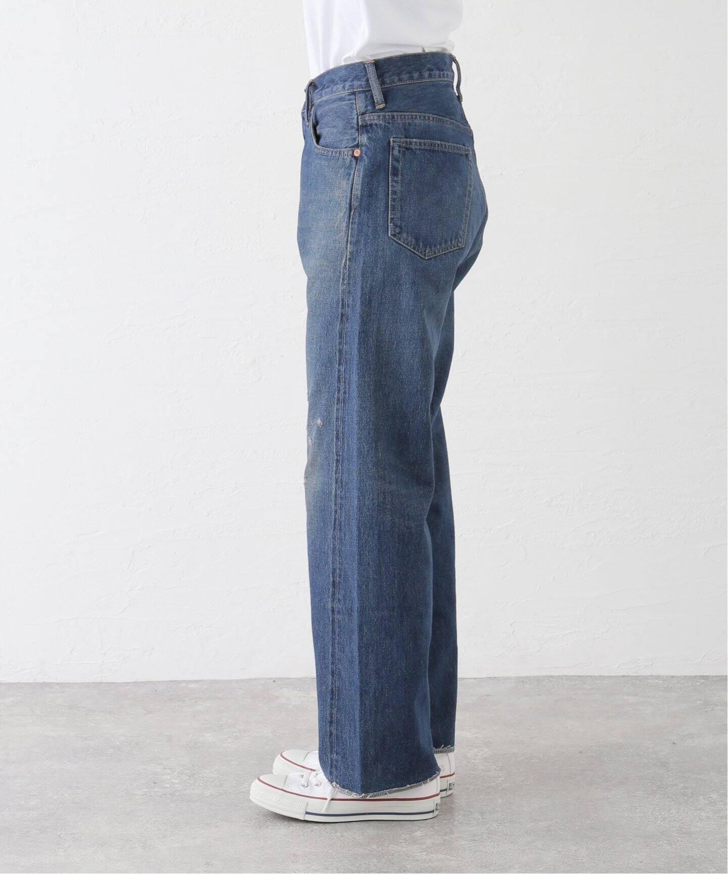 chimala/チマラ】SELVEDGE DENIM ANKLE CUT（デニムパンツ・ジーンズ 