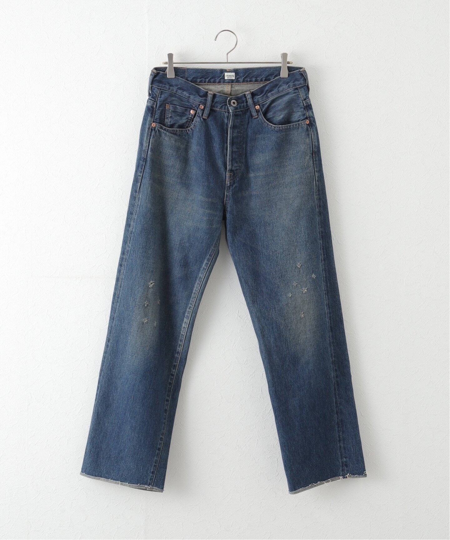 chimala/チマラ】SELVEDGE DENIM ANKLE CUT（デニムパンツ・ジーンズ 