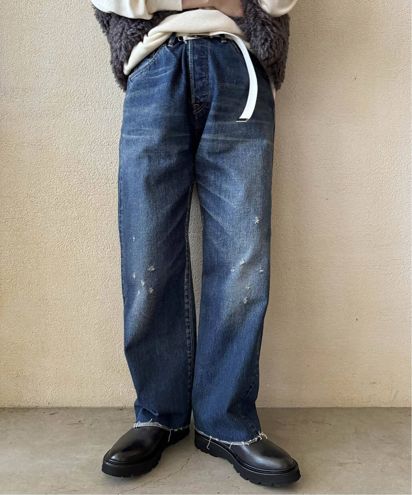 chimala/チマラ】SELVEDGE DENIM ANKLE CUT（デニムパンツ・ジーンズ 