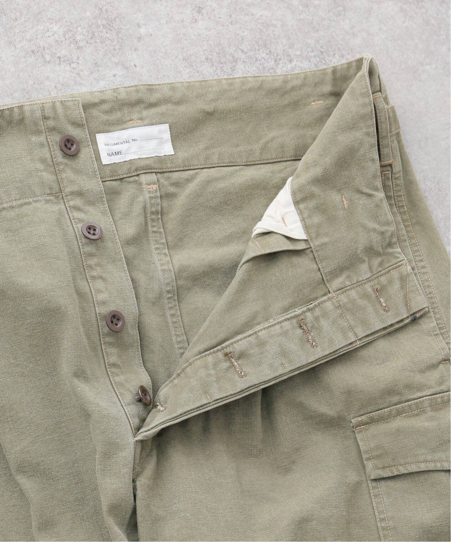 chimala/チマラ】 BELGIAN CARGO PANTS（カーゴパンツ 