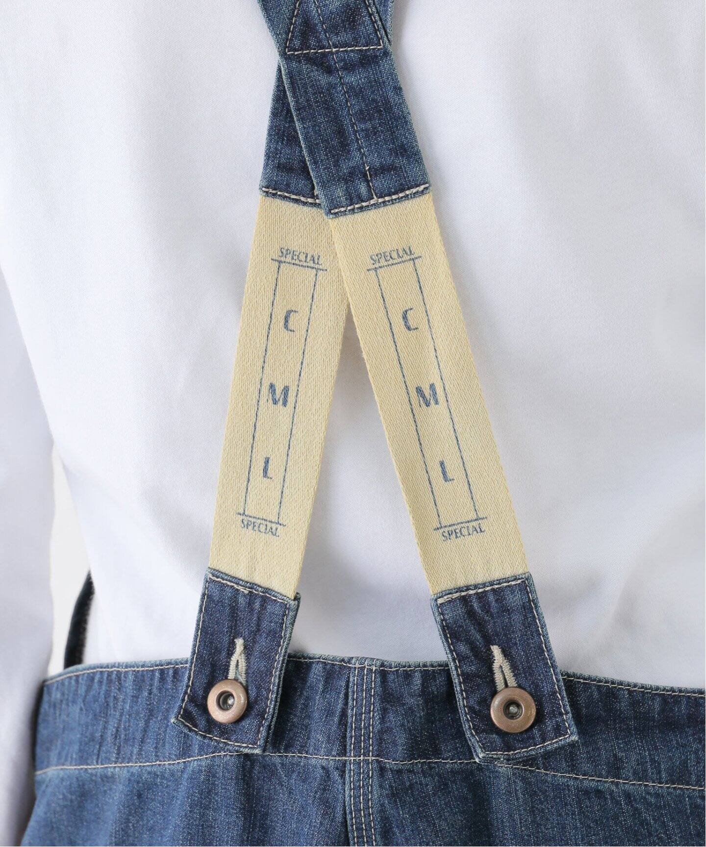 chimala/チマラ】 DENIM OVERALL（サロペット／オーバーオール 