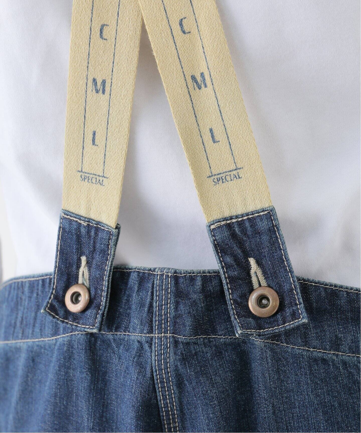 chimala/チマラ】 DENIM OVERALL（サロペット／オーバーオール 