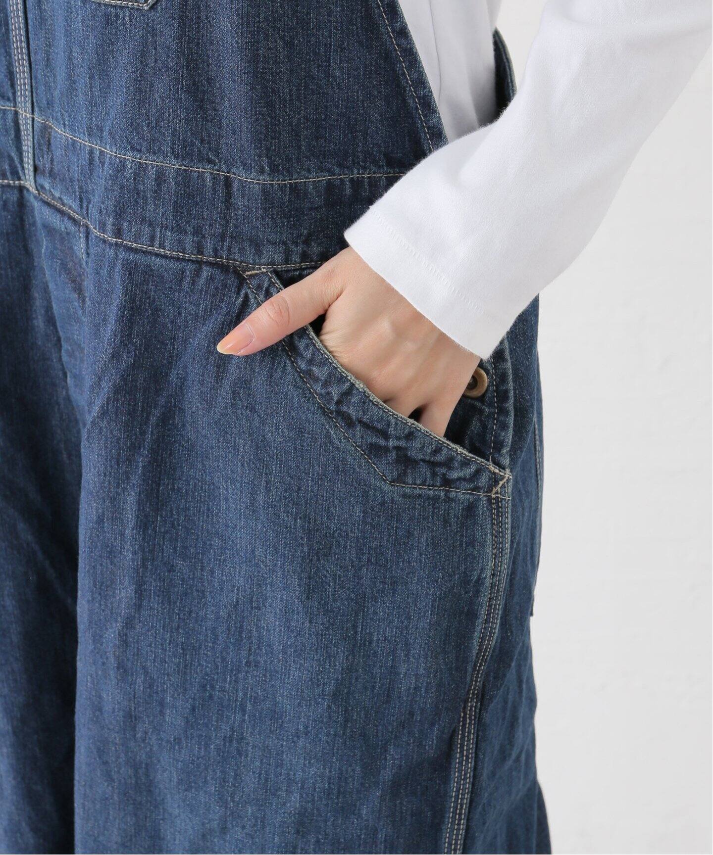 chimala/チマラ】 DENIM OVERALL（サロペット／オーバーオール 