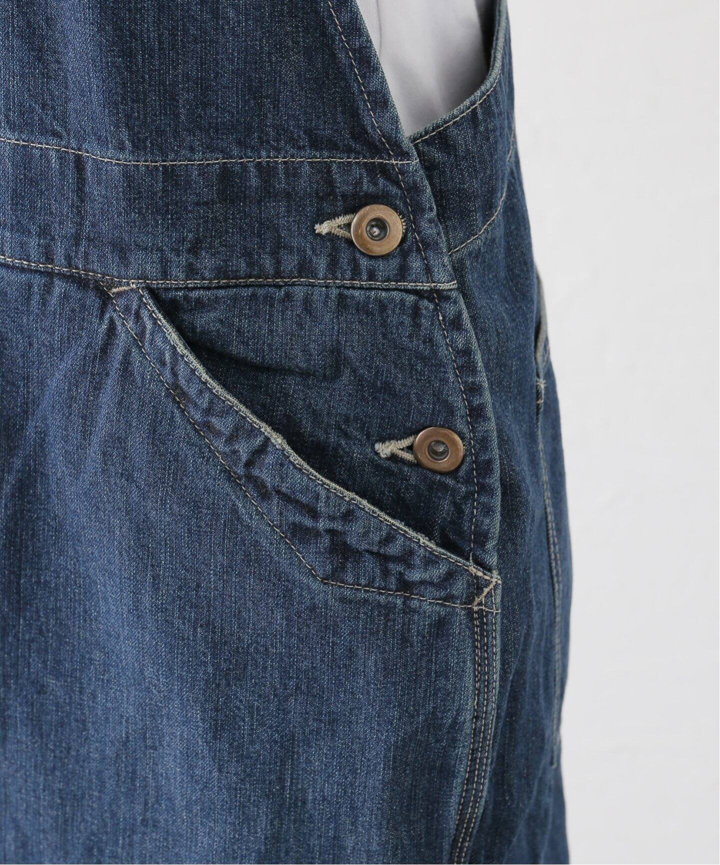 chimala/チマラ】 DENIM OVERALL（サロペット／オーバーオール 
