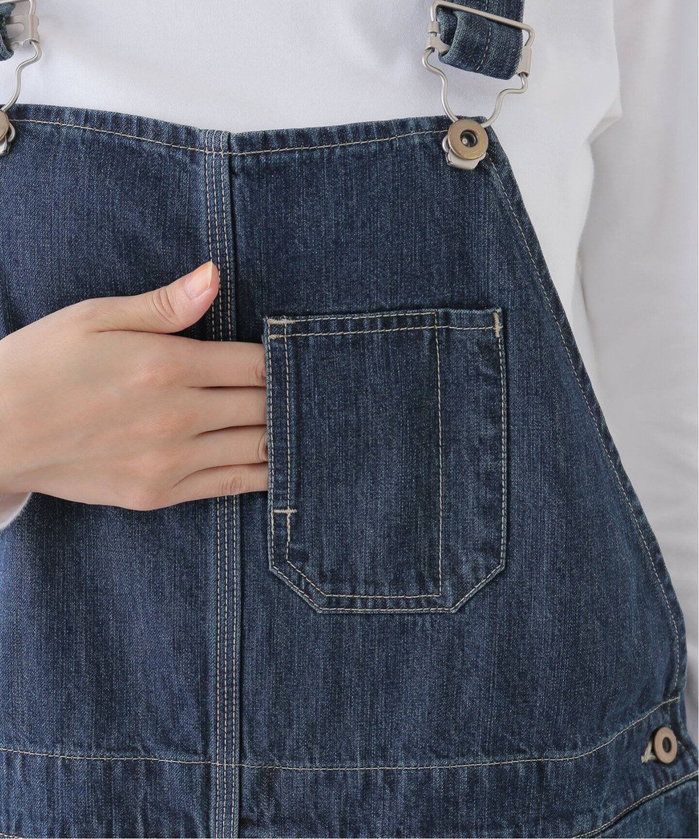 chimala/チマラ】 DENIM OVERALL（サロペット／オーバーオール 