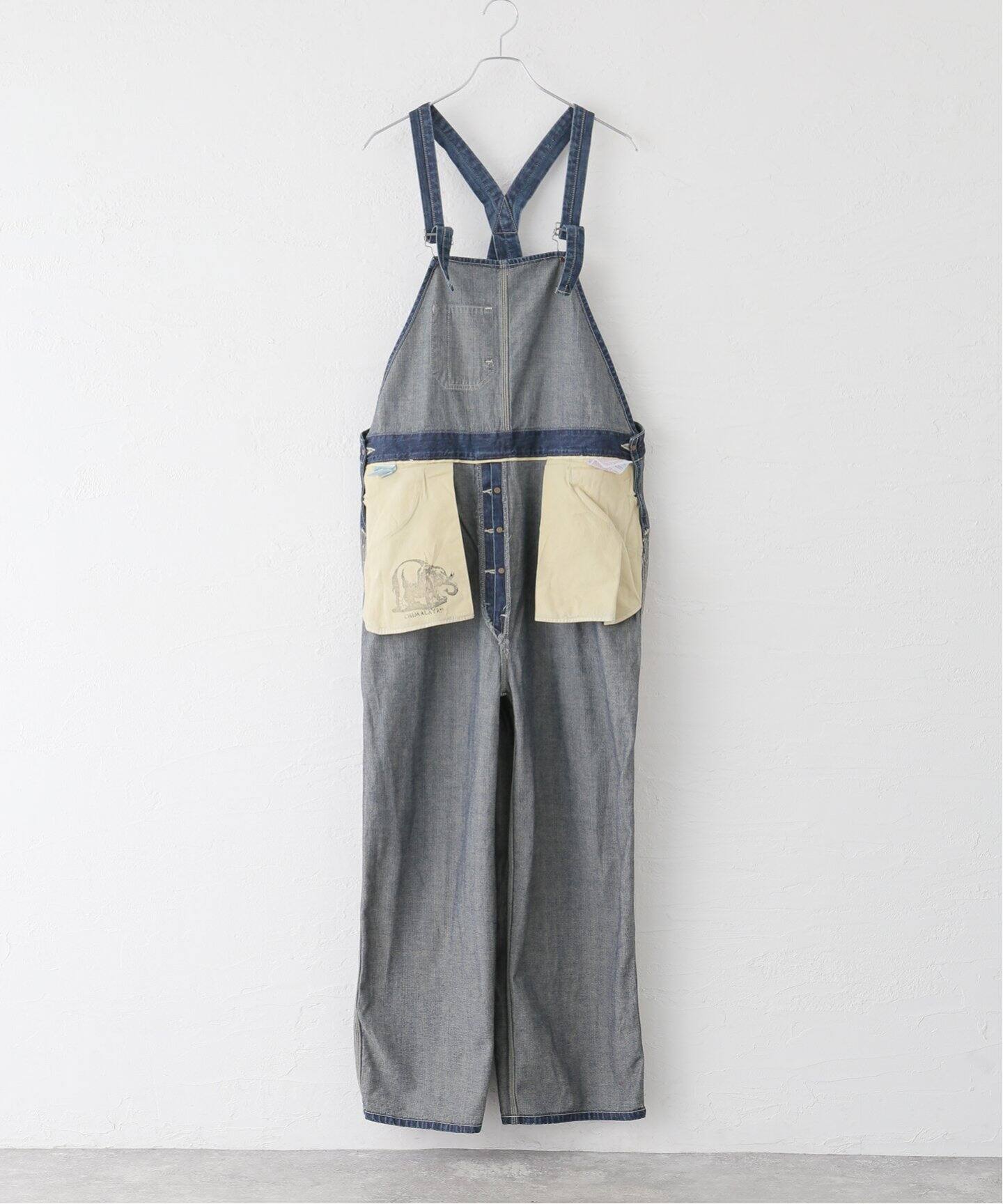 chimala/チマラ】 DENIM OVERALL（サロペット／オーバーオール 