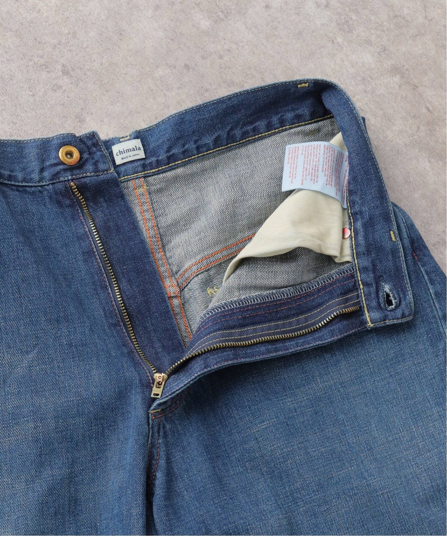 chimala/チマラ】 13OZ SELVEDGE DENIM RANCH PANT（デニムパンツ 