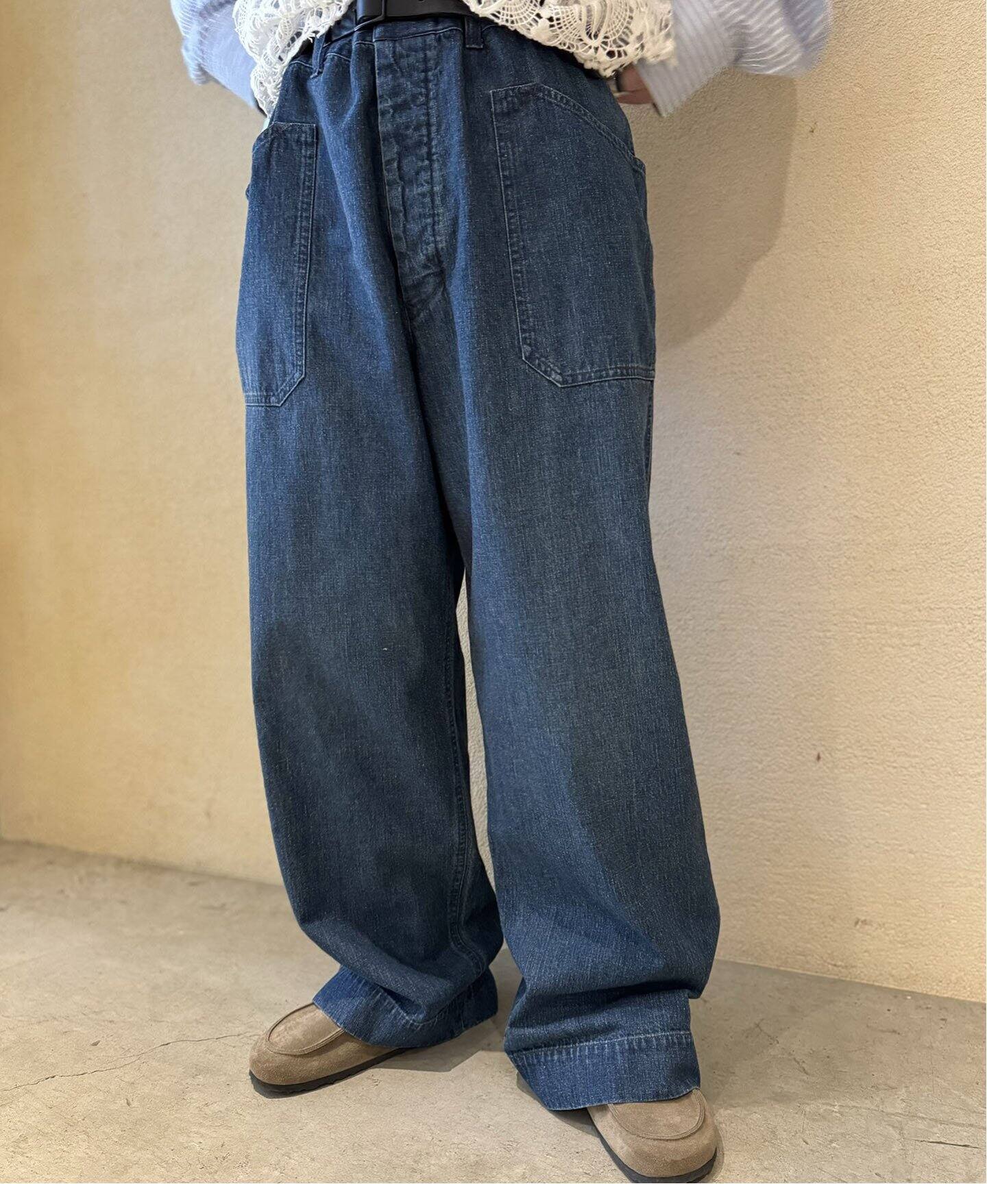 chimala/チマラ】US NAVY DENIM WORK PANT（デニムパンツ・ジーンズ 