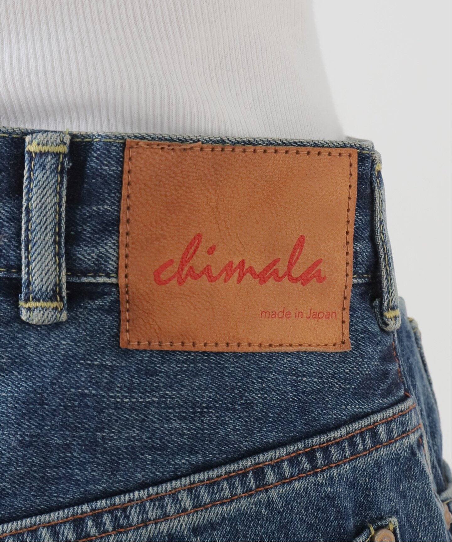 chimala/チマラ】 13.5OZ DENIM DEEP RISE BAGGY（デニムパンツ 