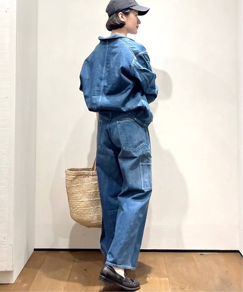 chimala/チマラ】 for luxe UNISEX DENIM PAINTER PA（デニムパンツ 