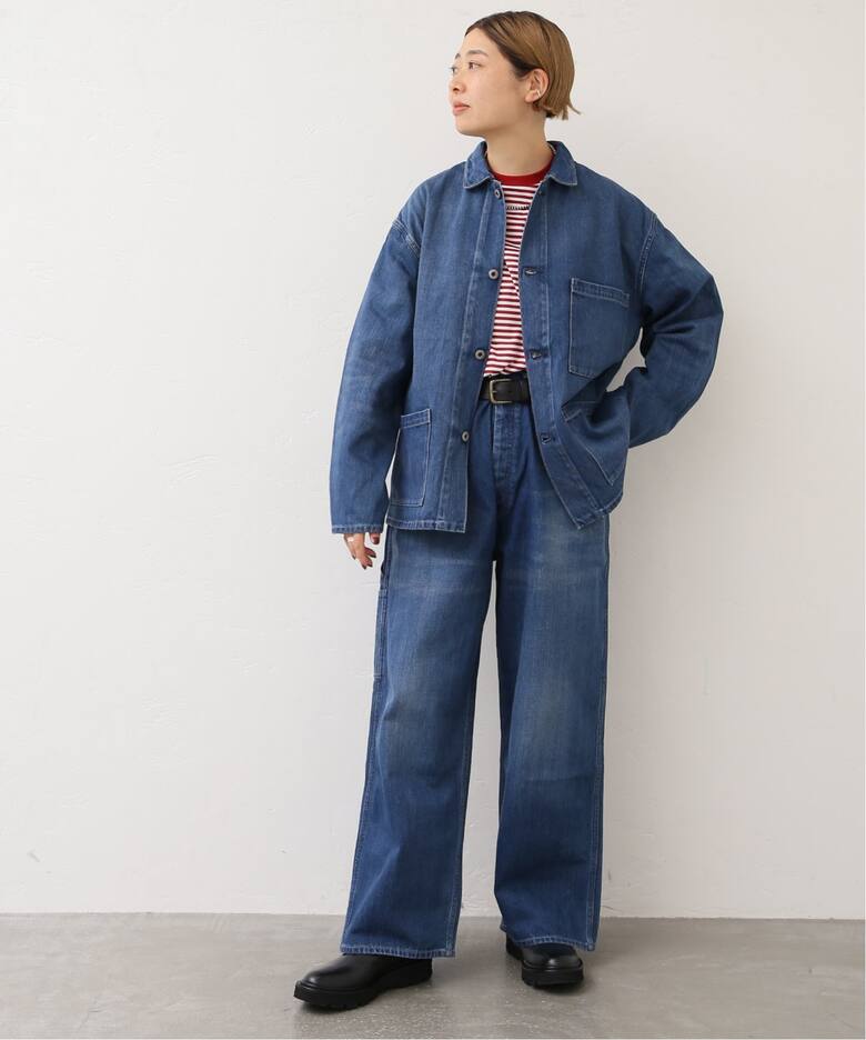 chimala/チマラ】 for luxe UNISEX DENIM PAINTER PA（デニムパンツ 