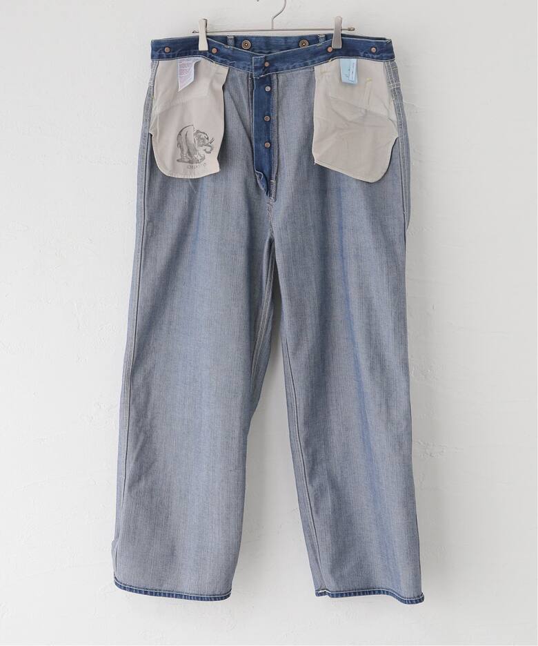 chimala/チマラ】 for luxe UNISEX DENIM PAINTER PA（デニムパンツ 
