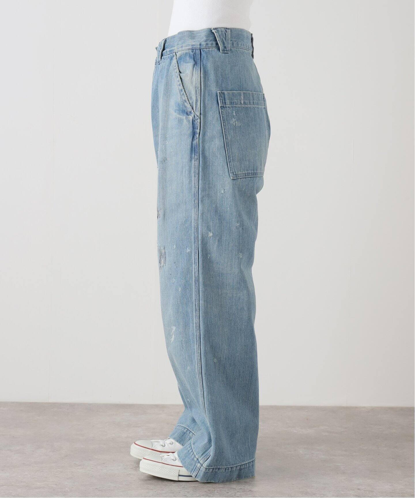 chimala/チマラ】 DENIM PAINTER PANTS（デニムパンツ・ジーンズ 