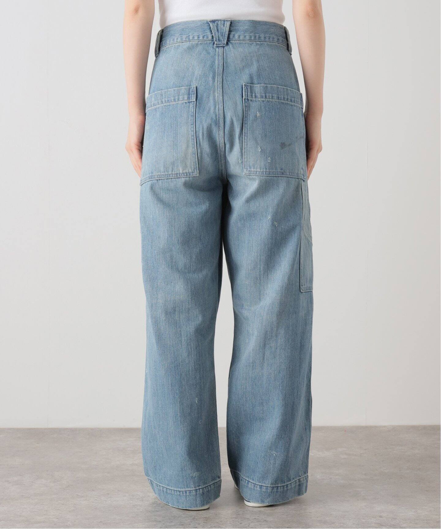 chimala/チマラ】 DENIM PAINTER PANTS（デニムパンツ・ジーンズ 
