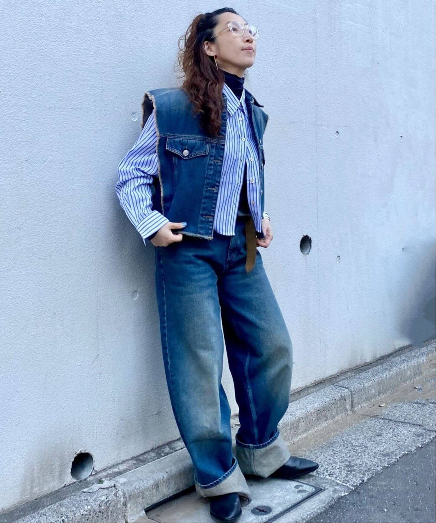 ISABEL MARANT ETOILE /イザベル マラン エトワール】 DENIM TROUSERS 