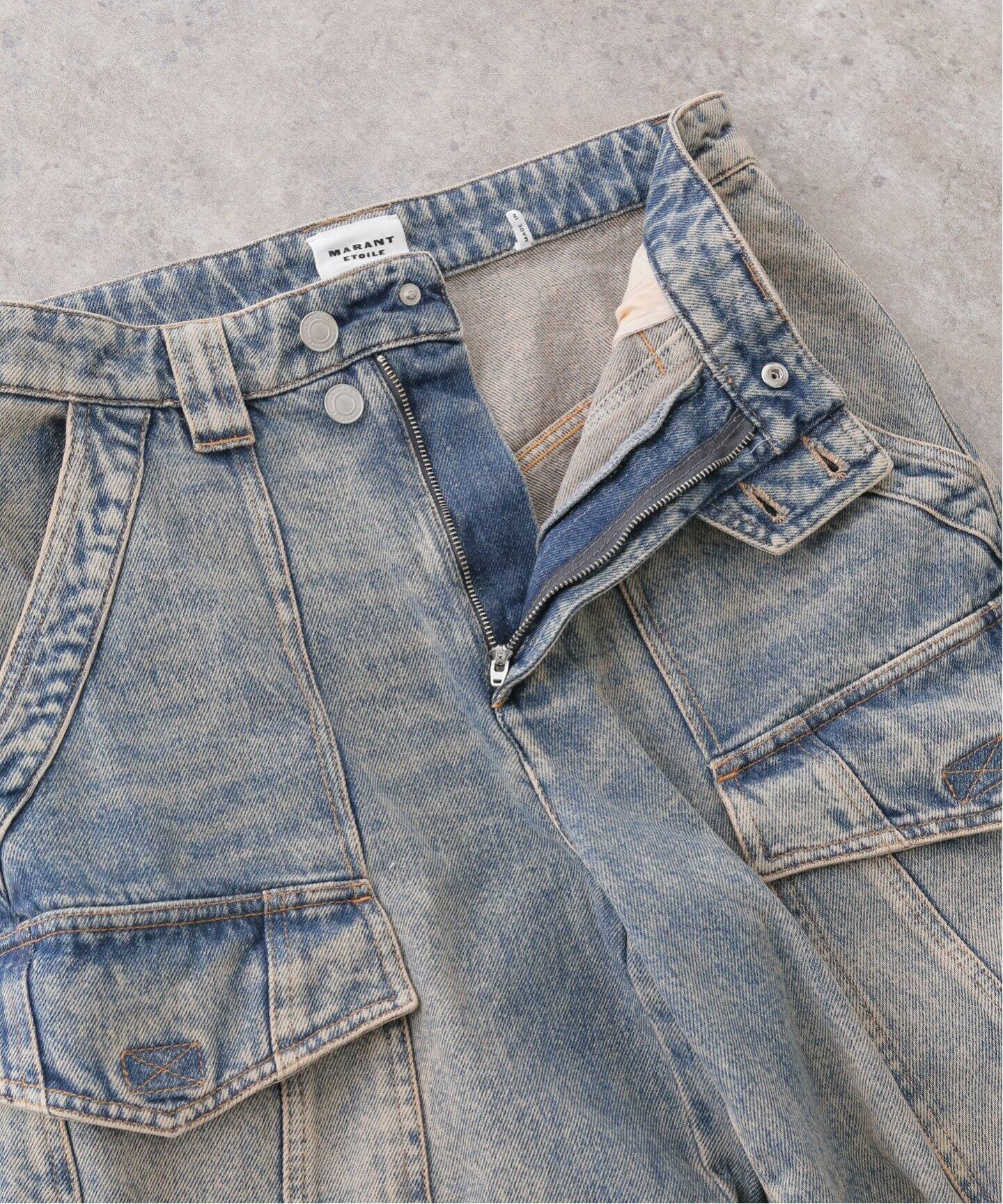 ISABEL MARANT ETOILE /イザベル マラン エトワール】 DENIM TROUSERS 