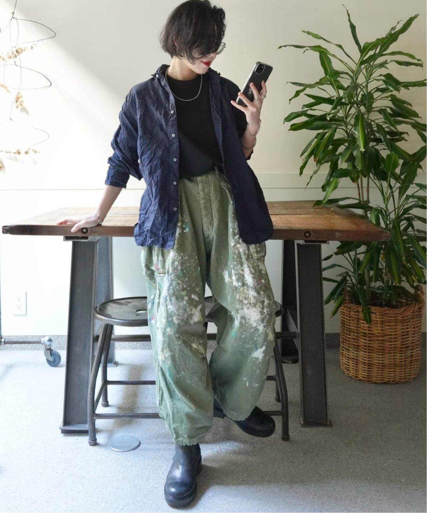HERILL / ヘリル】 Duck splash Cargo pants（カーゴパンツ）｜journal 