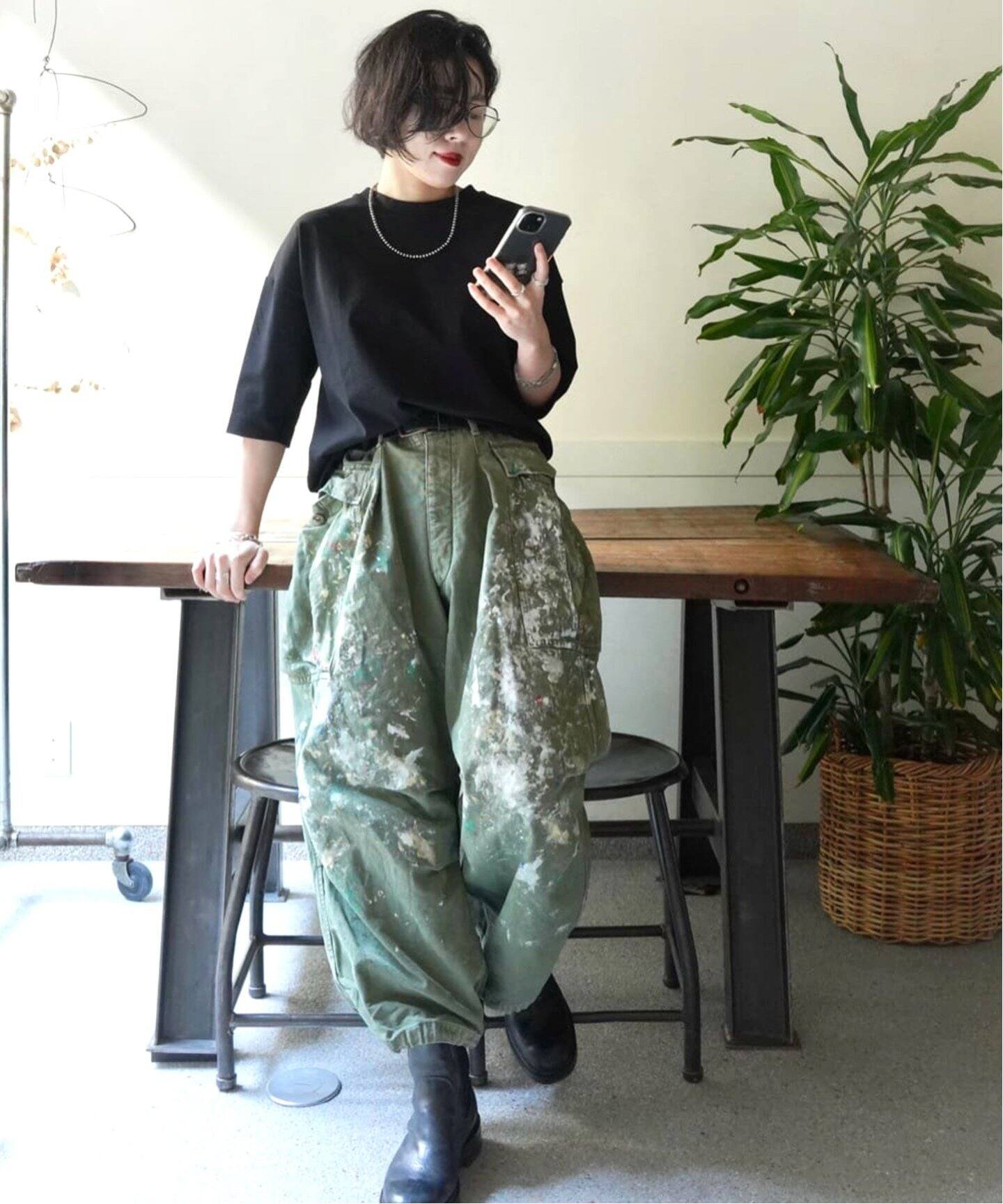 HERILL / ヘリル】 Duck splash Cargo pants（カーゴパンツ）｜journal  