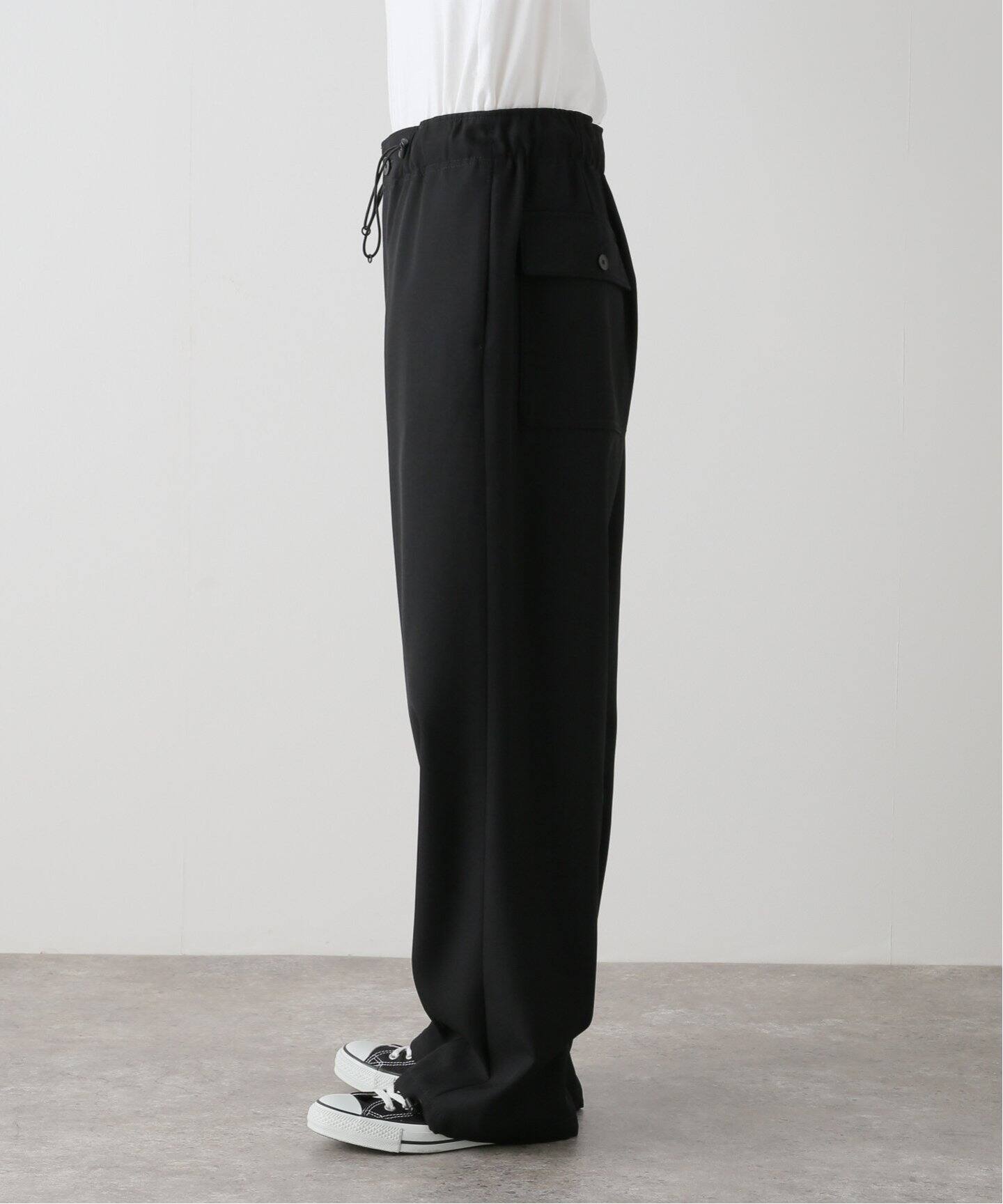 ATON/エイトン】 BACK SATIN UTILITY PANTS（その他パンツ）｜journal 