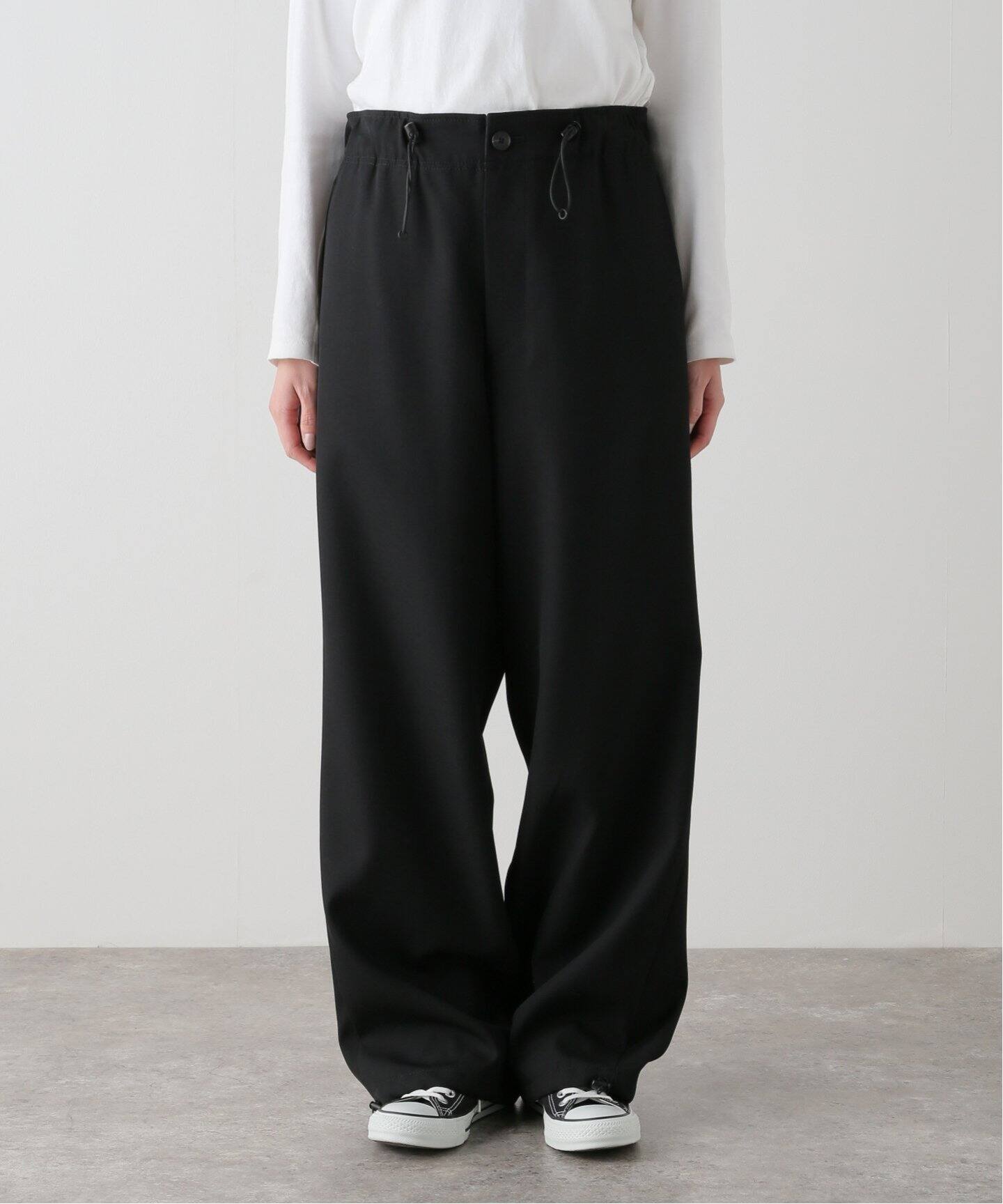 ATON/エイトン】 BACK SATIN UTILITY PANTS（その他パンツ）｜journal 