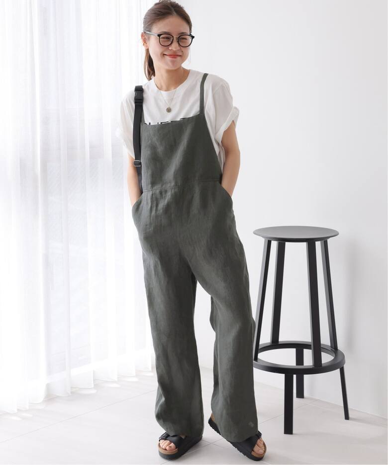 WEB限定追加》No.14フレンチリネンサロペット（サロペット 