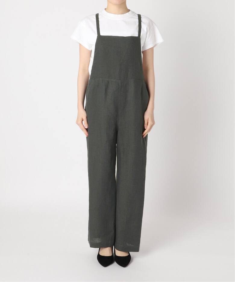 WEB限定追加》No.14フレンチリネンサロペット（サロペット 