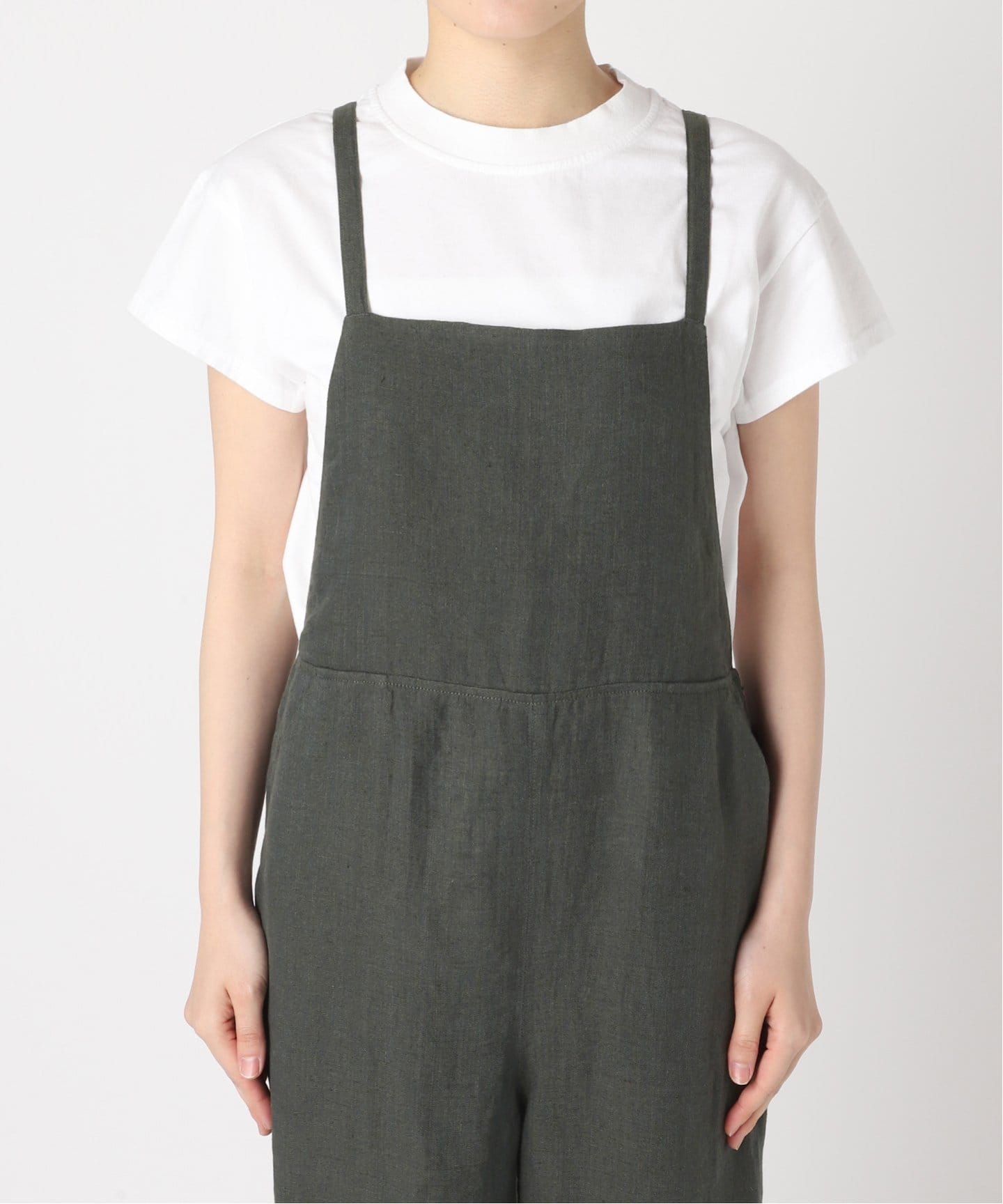 WEB限定追加》No.14フレンチリネンサロペット（サロペット
