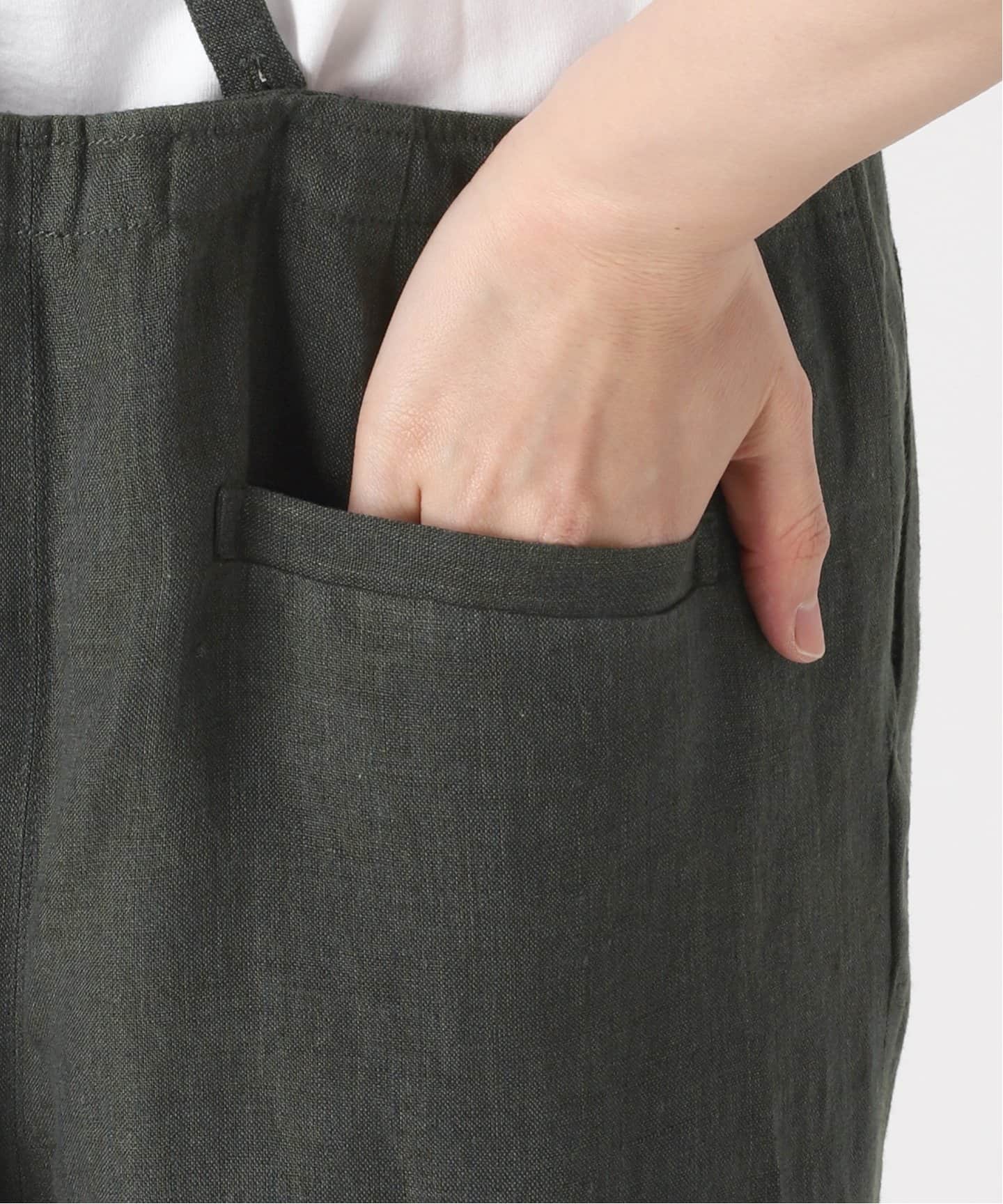 WEB限定追加》No.14フレンチリネンサロペット(サロペット WEB限定追加》No.14フレンチリネンサロペット(サロペット
